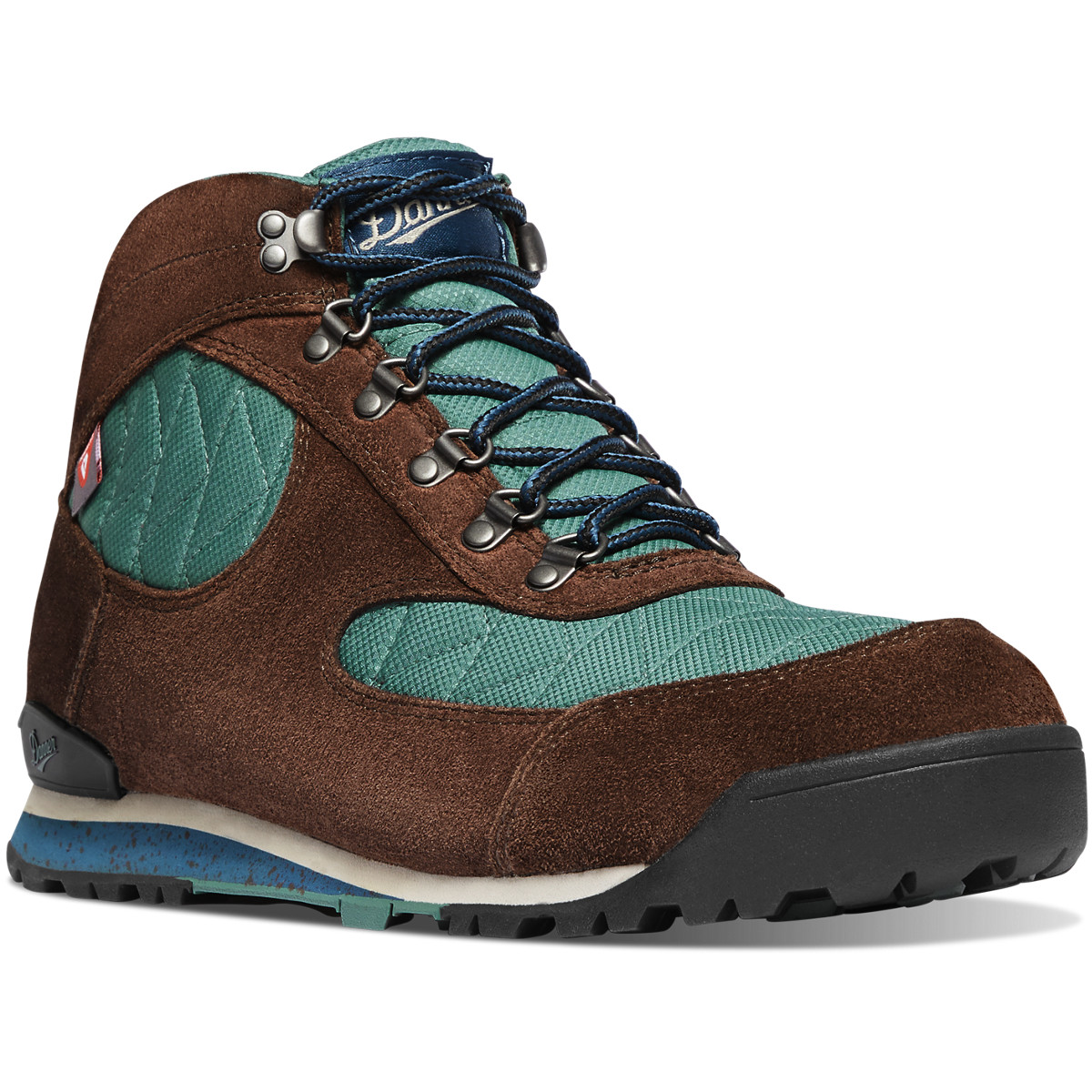 Danner Jag Quilt Dark Brown/Turquoise Hiking Boots Mens - South Africa 64318XRSO